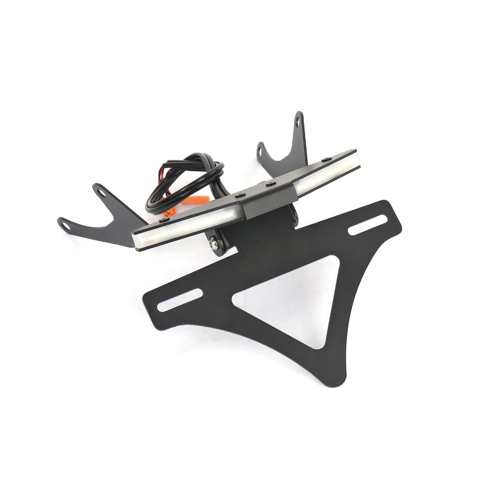 For Honda CB650R CBR650R 2021-2025 Motorcycle License Plate Holder LED Light Tail Tidy Fender Eliminator CB 650R CBR 650 R
