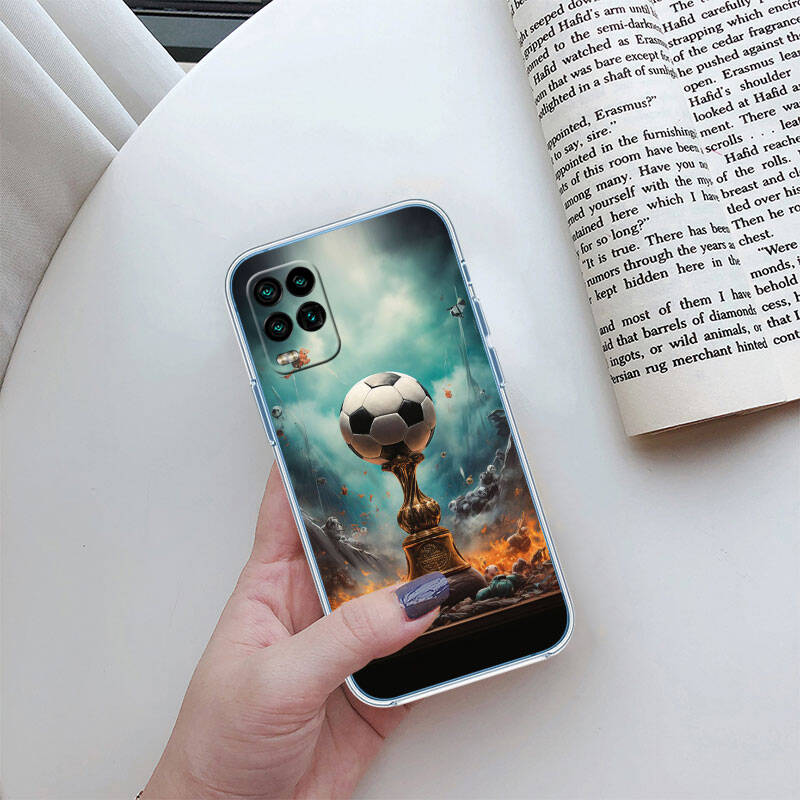 MH59 Football Soccer Case for Motorola E7 G6 G7 G8 G9 Plus Power Play G10 G20 G04 E30 E40 E22 E20 E13 E15 G22 G23 G05 G75 G35 G55