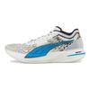 Puma Чоловічі кросівки Deviate Nitro Elite Racer Wildwash білі Ocean-Dive Fizzy-Lime 376538-01