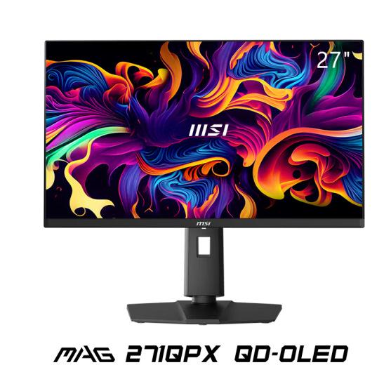 MAG 271QPX QD-OLED 2K 360Hz Monitor with 0.03ms Response, Tilting, and Swiveling Display