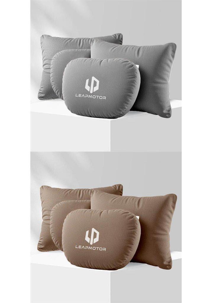 26 Model Car Cushion & Headrest for Leapmotor C11: Neck & Lumbar Support, Interior Decoration