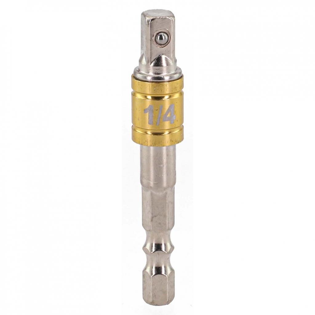 Stecknussadapter 1/4\" Sechskantschaft 1 Stück Chrom-Vanadium-Stahl