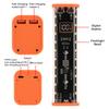 DIY 8pcs*18650 Power Bank Case No-welding Battery Box Mecha Transparent Shell Long Endurance Fast Charging Mobile Power Supply