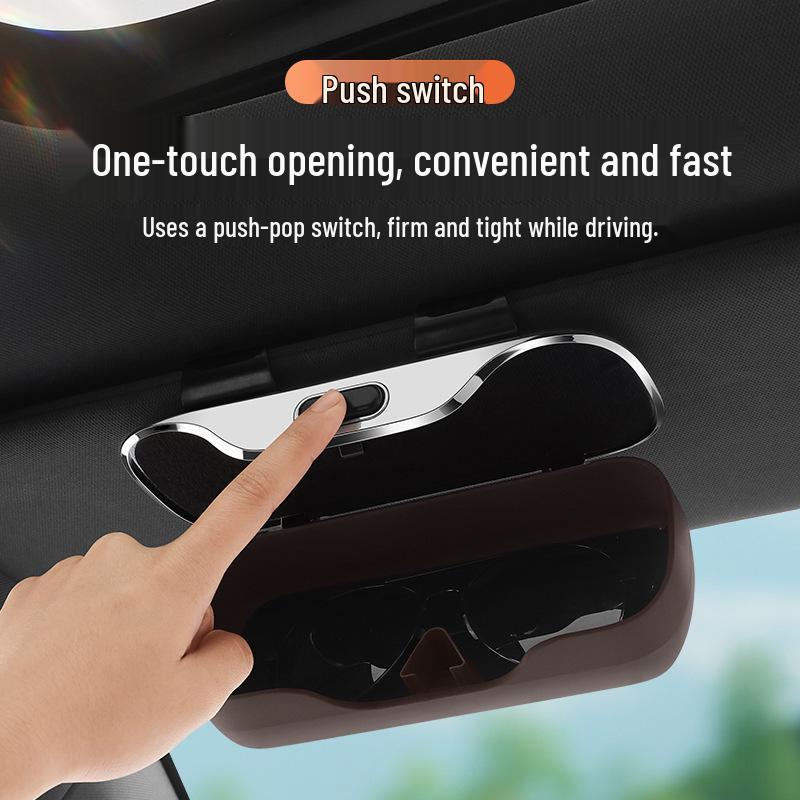 BYD Tang EV/DM Sunglasses Case: Sun Visor Storage and Decorative Clip