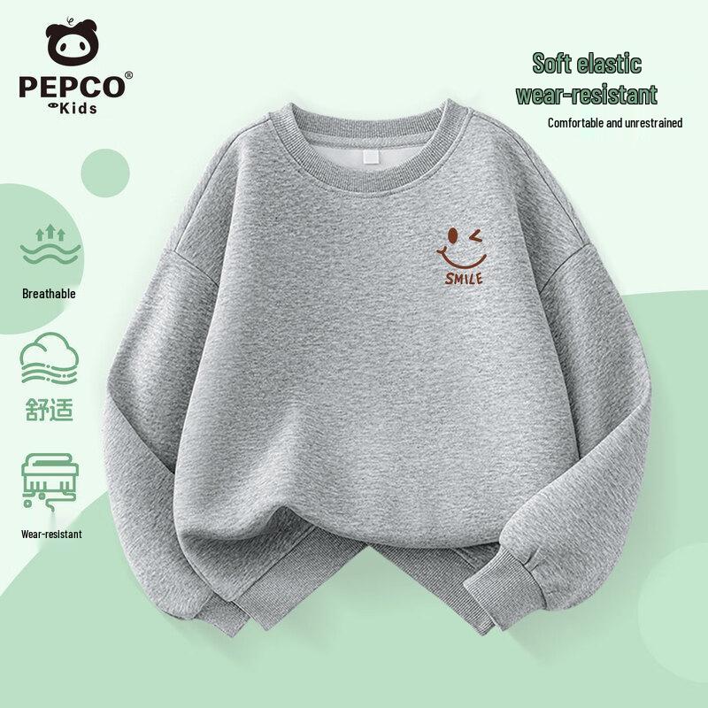 PEPCO Boys Crewneck Letter Print Casual Sweatshirt 130