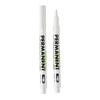 50 Fine Tip White Waterproof Tire Paint Pens - Quick-Drying & Non-Fading.