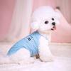 Breathable Mesh Embroidered Dog Vest - Summer Strappy Pet T-shirt