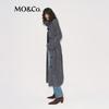 MO&Co. Yak Wool Blend Belted Sweater Coat