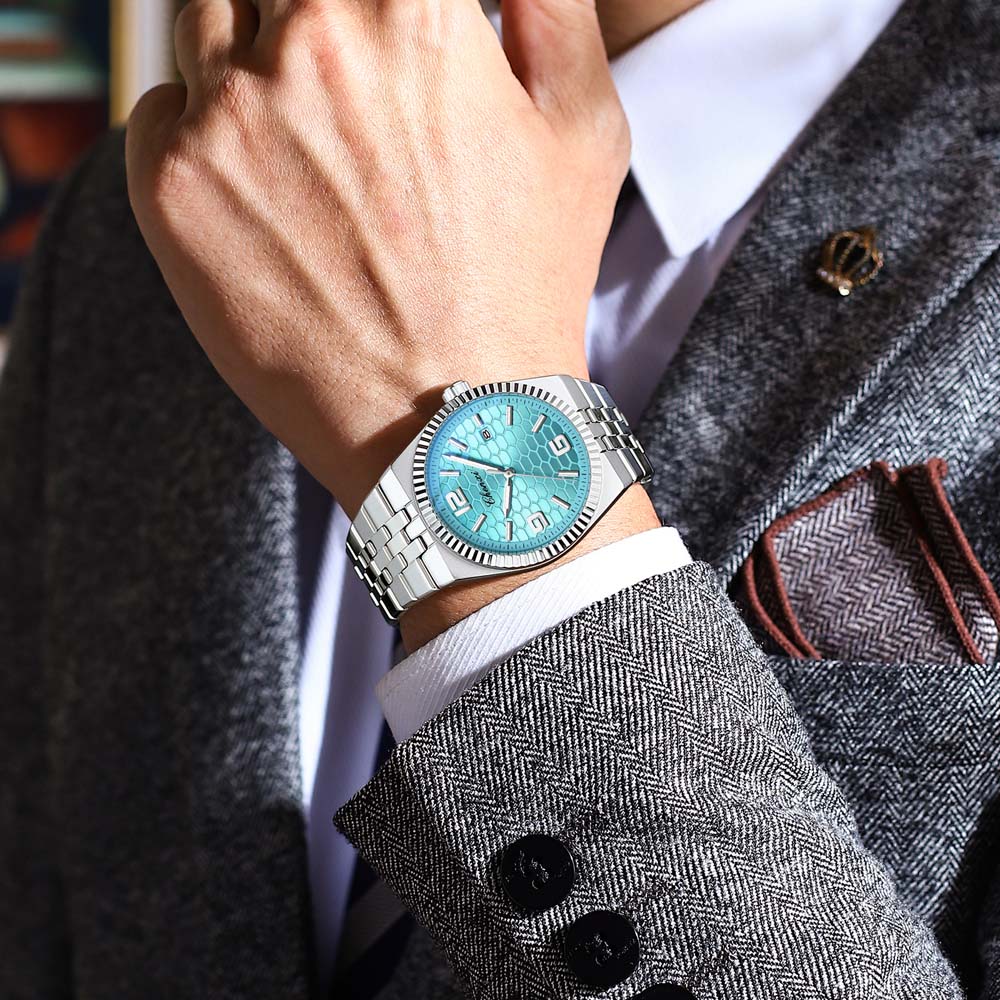 CHENXI Luxury Watch For Man Stainless Steel Waterproof Luminous Date Male Quartz Wristwatches Man Clock New