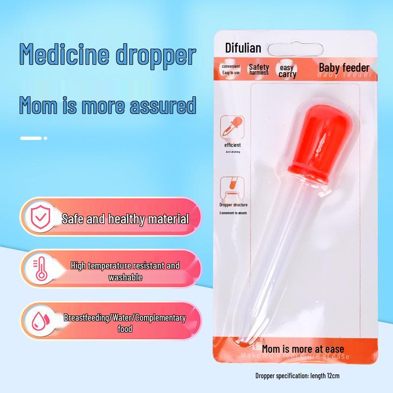 Children's Silicone 5ml Medicine Dropper & DIY Baking Tool with Scale