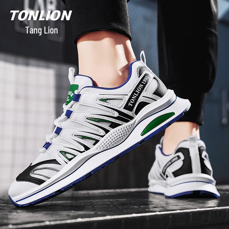 TonLion Men s Breathable Mesh Dad Sports Shoes 39
