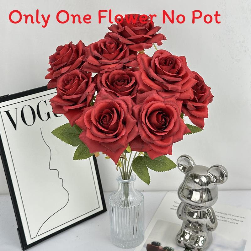 Faux Rose Flower Wedding Arch Decoration With Handcrafted Silk Flowers For Event And Home Use