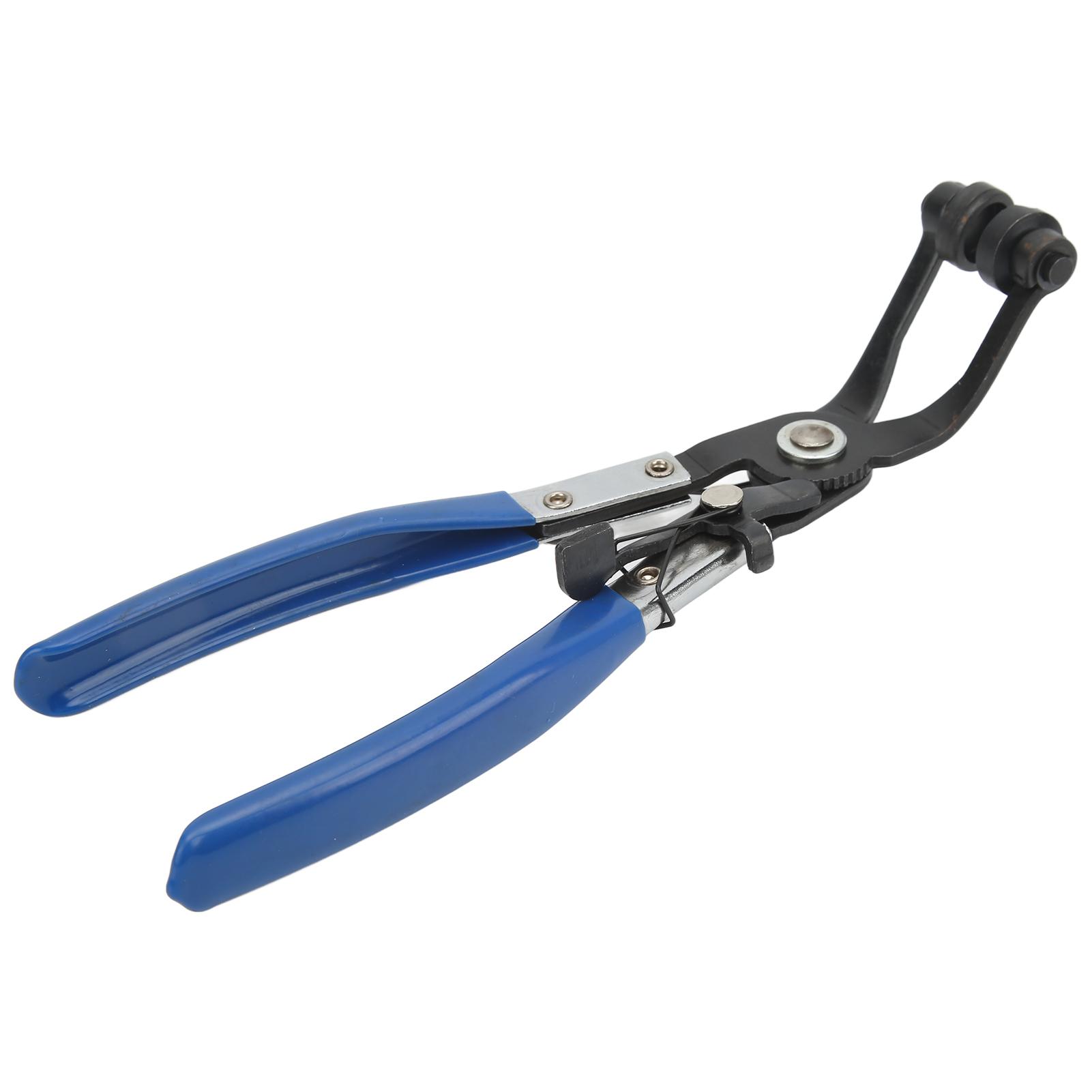 

Плоскогубцы для хомутов шлангов под углом 45 градусов, противоскользящие, эргономичные, гибкий поворотный шарнир для плоских шлангов