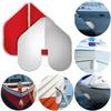 2Pcs Stainless Steel Bow Guard Wear Resist Boat Bow Protector Rust Proof Boat Hull Shield for Wear and Scratches Protection