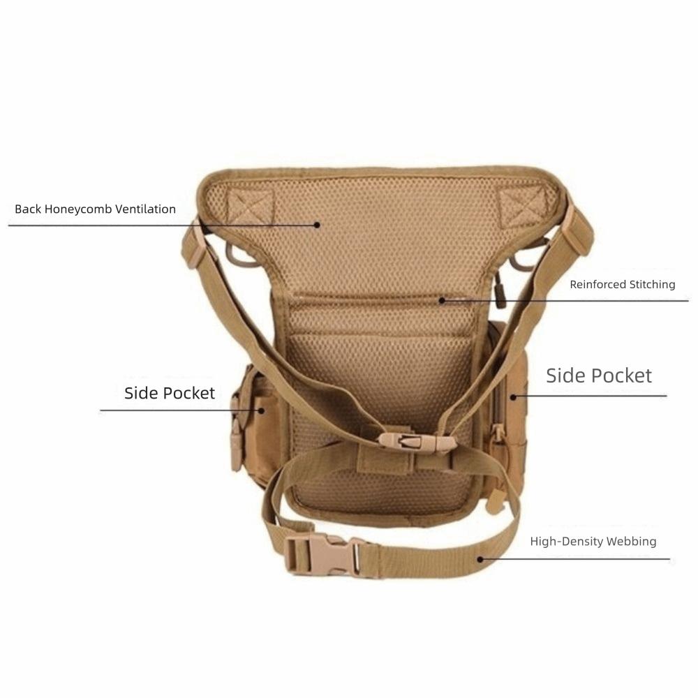 Adjustable Outdoor Drop Leg Bag Large Capacity Motorcycle Bag Climbing Hiking Waist Pack  Cycling
