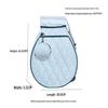 Wasserdichter Grenzüberschreitender Leichter Tennis- & Badminton-Schlägerrucksack - Große Kapazität, Einzelschulter für Männer & Frauen