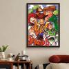 DIY Diamond Painting Cute Cartoon Characters Cross Stitch Kit Mosaic Art Diamond Painting Full Circle Diamond Home Decoration