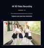 4K HD Dual Screen Zoom Selfie Camera for Students and Parties - Portable CCD Children's Camera