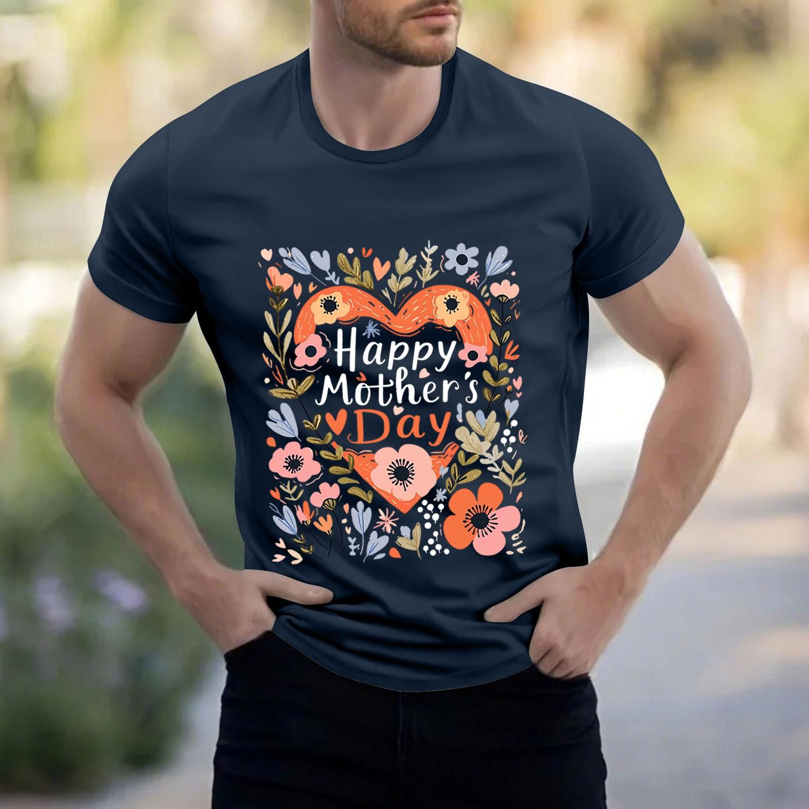 

Мужская рубашка с воротником-стойкой и коротким рукавом, свободная рубашка для отдыха и отдыха, мужская XL тёмно-синий