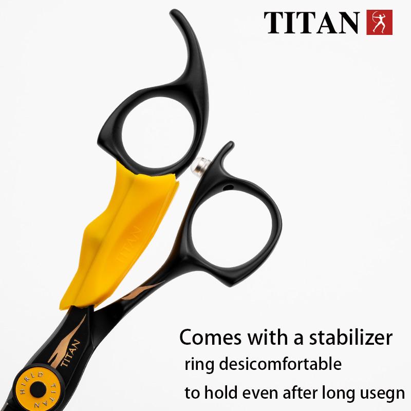 TITAN Haarschere professionelle Friseurschere Schneidschere Ausdünnschere neues Design VG10 Stahl Haarschnitt Salonwerkzeug