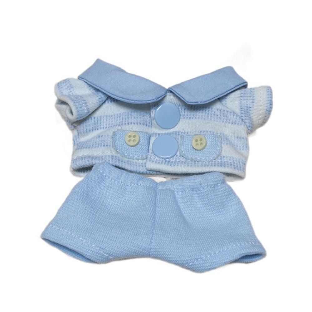 

Replacement Games Sweater Pant Set Dress up DIY Doll Accessories Cotton Doll Clothes for 10CM Doll Set 3