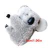 Fermacapelli a Forma di Koala Tessuto Peluche Presa Salda Pinza per Capelli Copricapo Decorativo per Uso Quotidiano Scuola o Feste