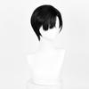 LAOBAO Ivan IVAN Cosplay Black Short Costume Halloween Cosplay Wig Wig, Hair, Heat-Resistant, Accessory, Costume, (Ivan IVAN)