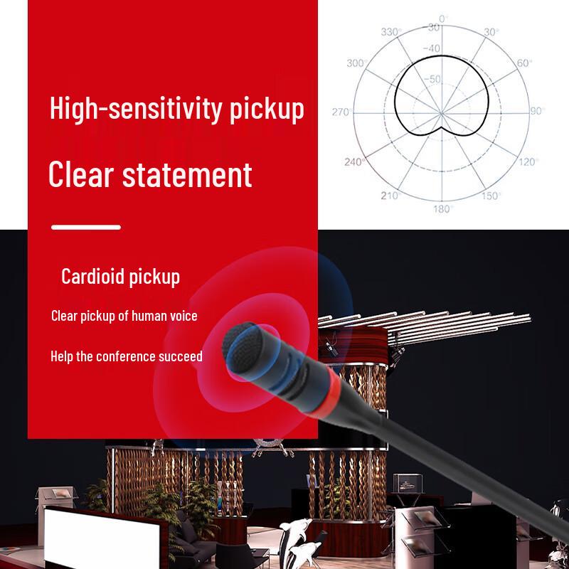 Runpu Professional Gooseneck Condenser Conference Microphone (CN version)