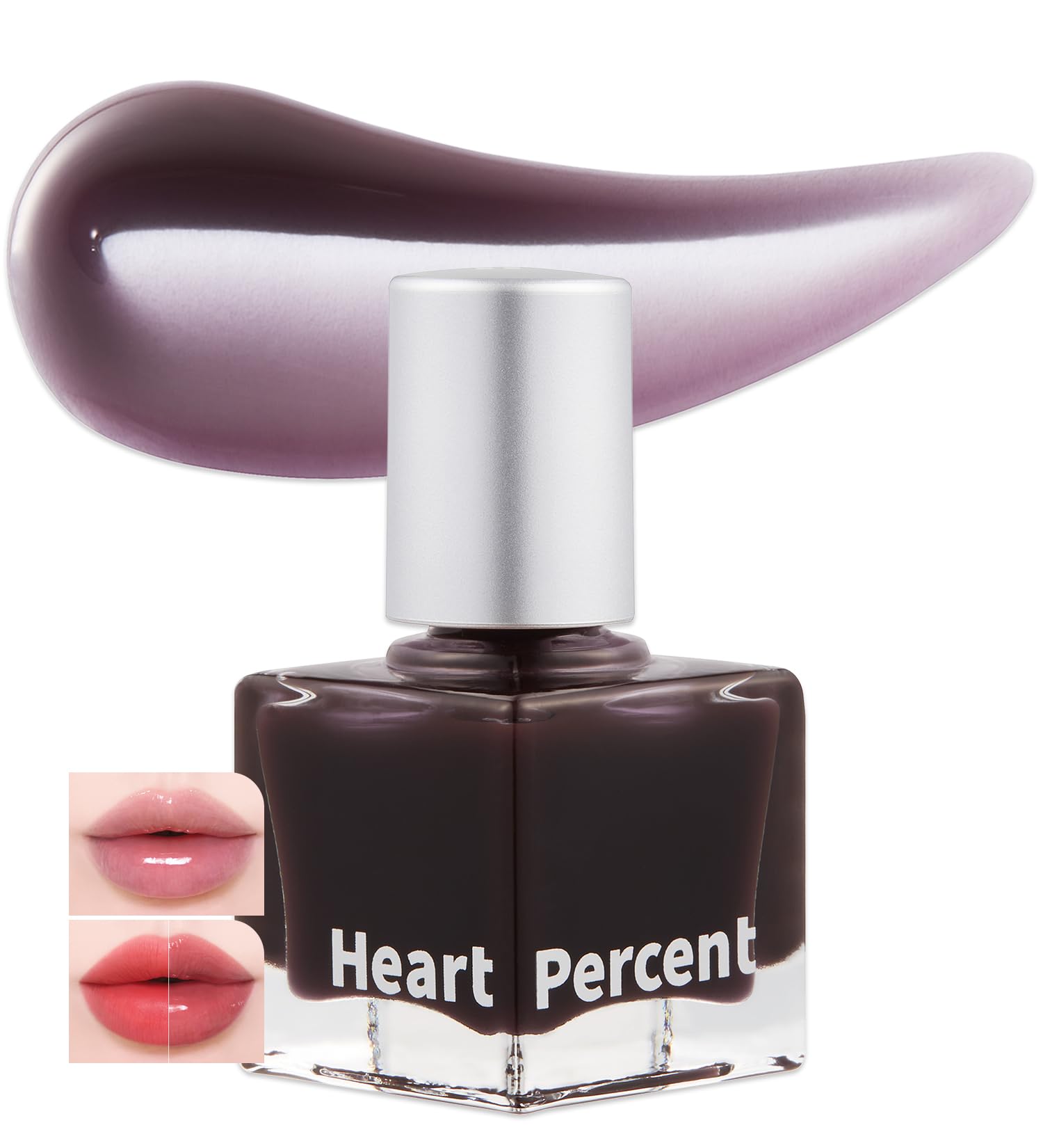 

Heart Percent Dote On Mood Верхнее покрытие для губ, плампер для губ, глянцевый плампер для губ (#03 Меняющий) & Высокое свечение