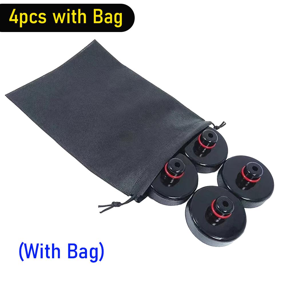 4pcs Lifting Jack Pad for Tesla Model 3/S/X/Y/Y Juniper Heavy Duty Rubber Lift Pucks Accessories for Tesla Vehicles 2013 to 2026