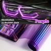 PVC Honeycomb Headlight Tail Light Film | Scratch-Resistant, Durable Vinyl Decal, Color-Changing, Universal Fit for Car Light