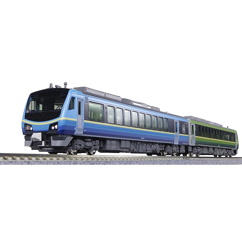 

KATO N gauge HB-E300 series SATONO 2 car set 10-1918 model railway diesel car