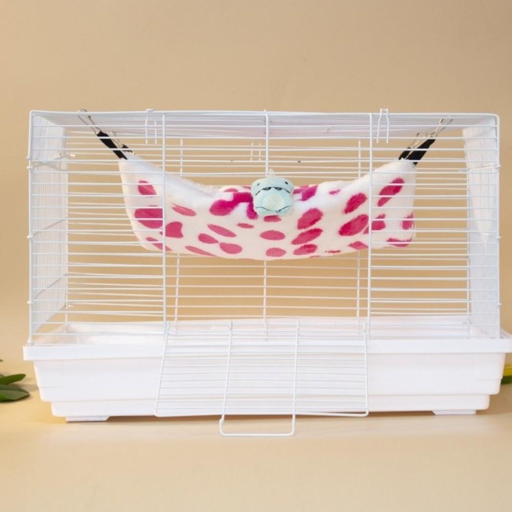 Warm Hamster Hammock Double-layer Small Pet Hanging Beds Cute Hamster Habitat Pet Cage