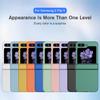 For Samsung Galaxy Z Flip 6 5 4 3 Flip5 5G  Case with Hinge Protection Hard PlasticThin Protective Flip Cases Phone Cover
