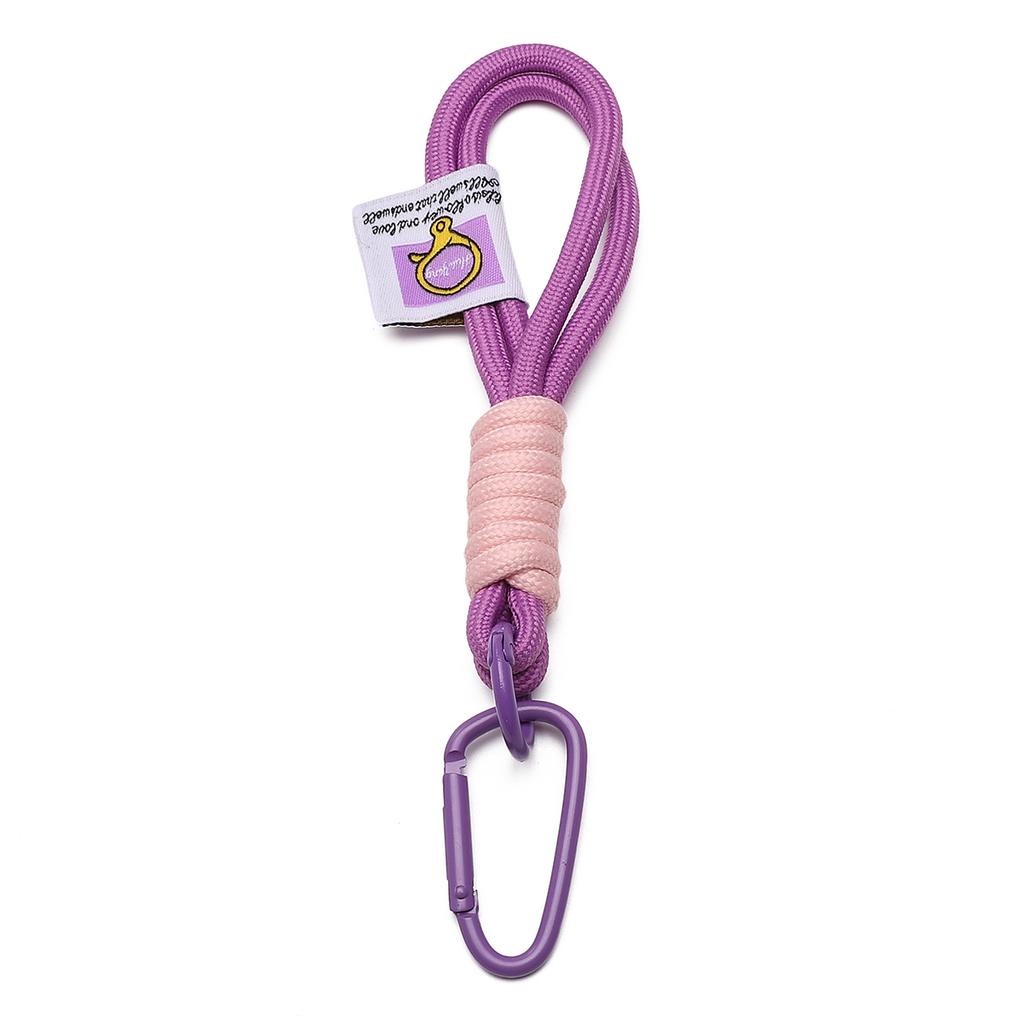 1 Piece Fashion Colorful Braided Lanyard Keychain Anti-Lost Knot Nylon Rope Keyring For Car Backpack Pendant Jewelry Accessories