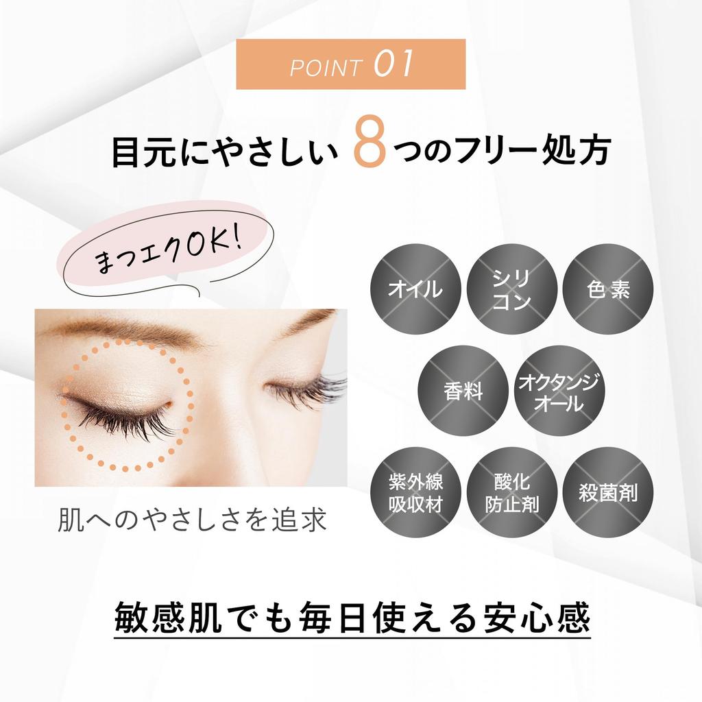CO Long Lash The Rich Eyelash Derivát Minoxidilu Vylepšená verze Shonan Beauty Eyelash Speciálně navržený kartáček Velký objem Ko-medicínský+