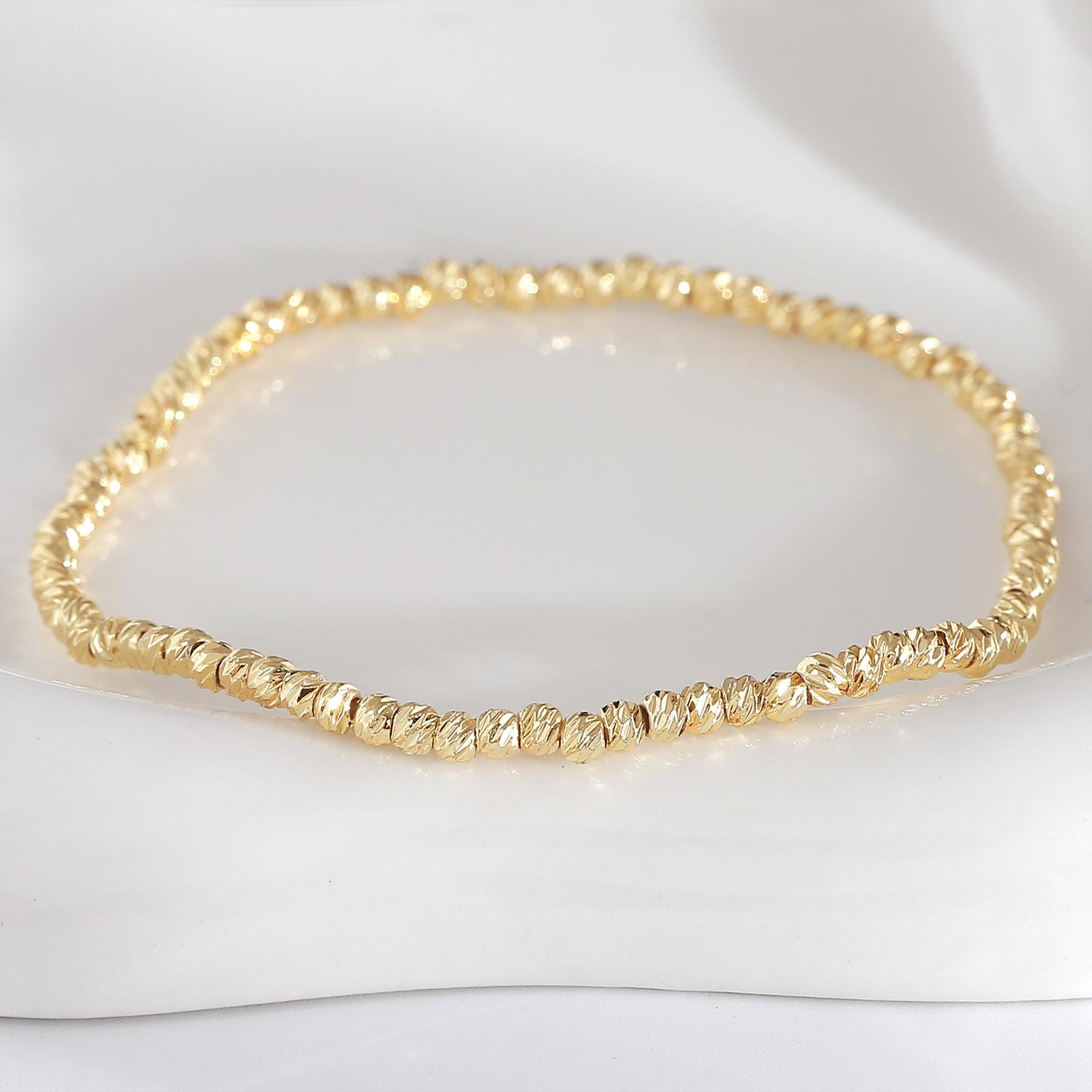 Irregular Rice-shaped Square Beads - Versatile and Easy To Wear As A Set of Bracelets NAH08-7