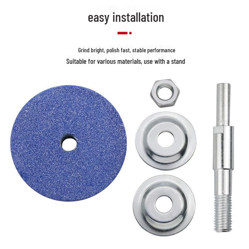 Electric Drill To Angle Grinder Conversion Head for Metal Grinding, Polishing, Knife Sharpening, and Edge Grinding