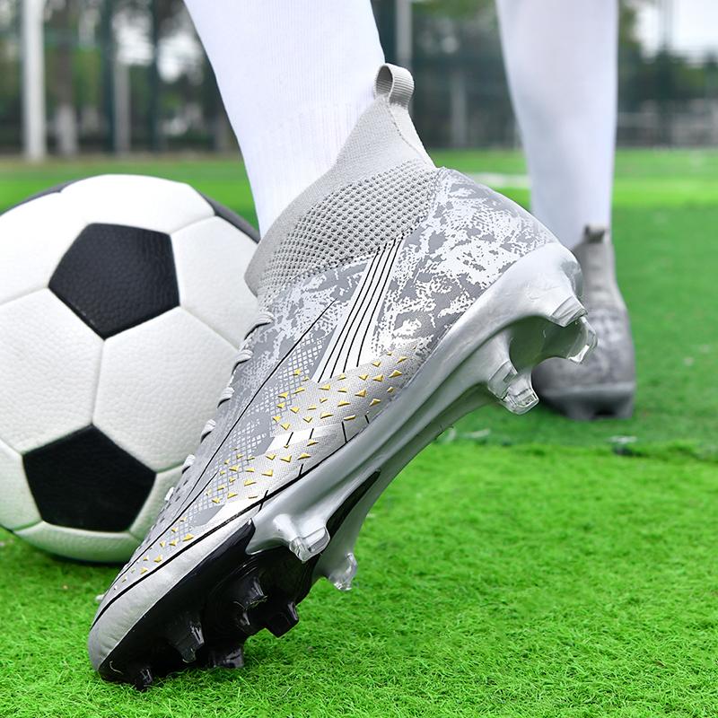 Unisex Soccer Shoes TF/AG Outdoor Professional Training Football Shoes for Men/Women/kids
