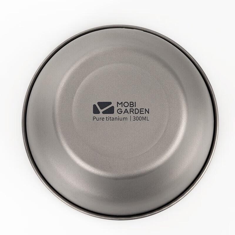 MOBIGARDEN 300ML Titanium Camping Bowl