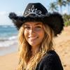 Wide Curved Brim Rhinestone Tiara Cowgirl Hat Sparkly Western Cowboy Cap  Birthday Party
