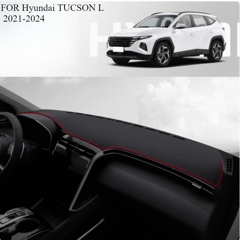 FOR Hyundai TUCSON L -2024 Car Dash Mat Dashmat Dashboard Mat Cover Sun Shade Dash Board Cover Carpet Accessories