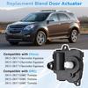 HVAC Blend Door Actuator Compatible With Chevy Equinox 2013-2017, GMC Terrain 2013 2014 2015 2016 2017, Heater Air Vent Actuator, 604-180, 604180,