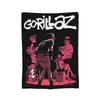 Gorillazs Rock Music Knitted Blanket Flannel Lightweight Throw Blanket for Outdoor Travel Bedroom Quilt