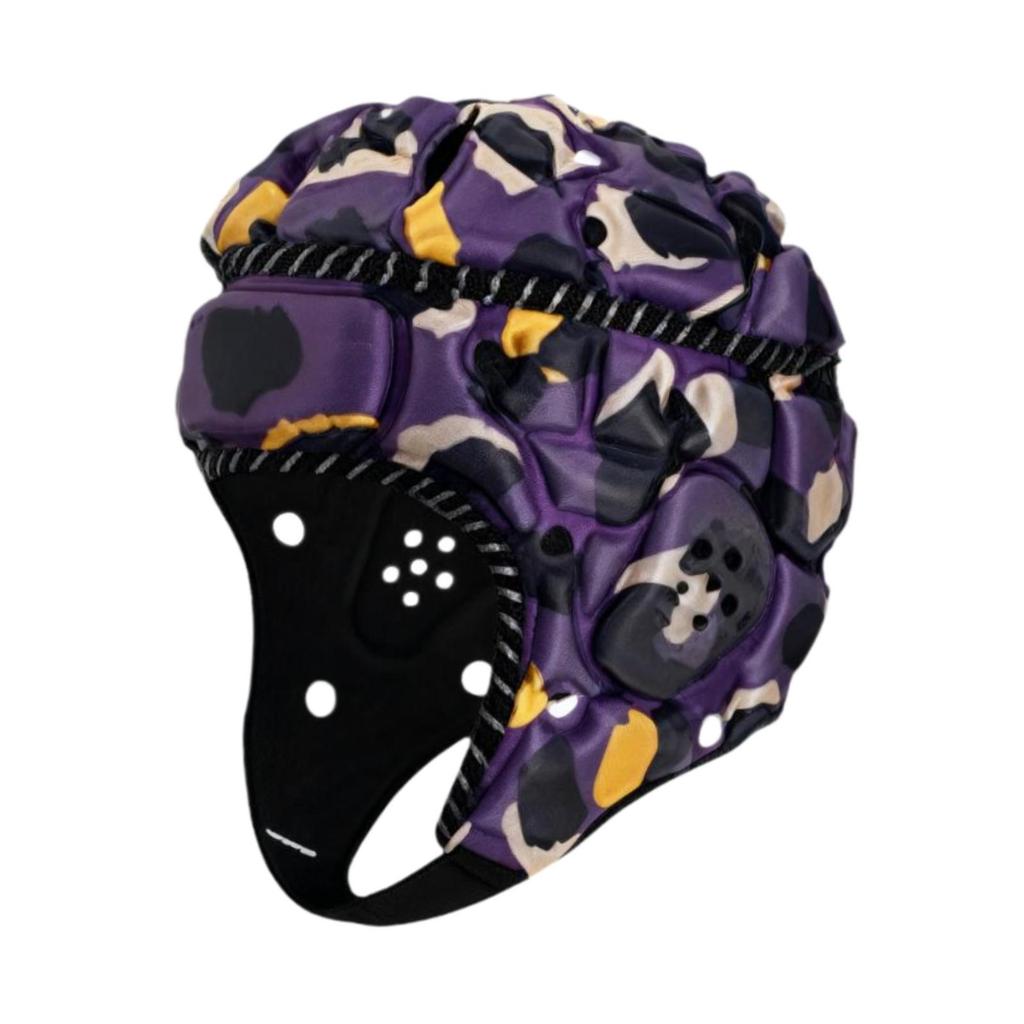 Rugby Helmet Scrum Cap Breathable Football Baseball Goalkeeper Helmet Professional Head Guard for Soccer Goalkeeper Hat Pitcher