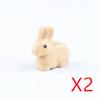 MOC Building Blocks Mini Bricks City Animal Zoo Fram Owl Goat Swan Pig Tortoise Rabbit Chicken Duck Accessories DIY Toys Gifts