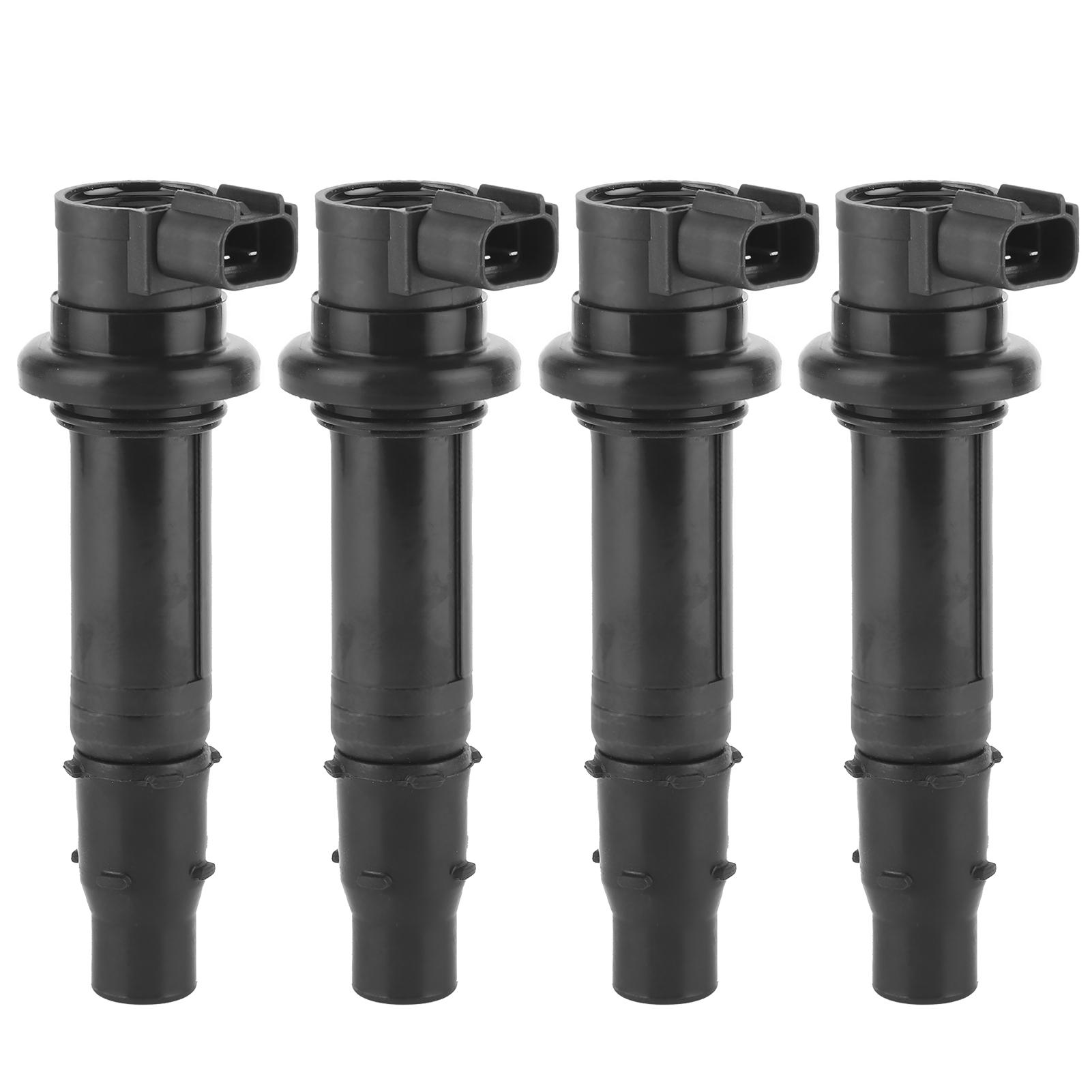 4Pcs Ignition Coils F6T558 Repalcement Fit for MT‑07 R6 RJ15 Bj YZF R1FZ8
