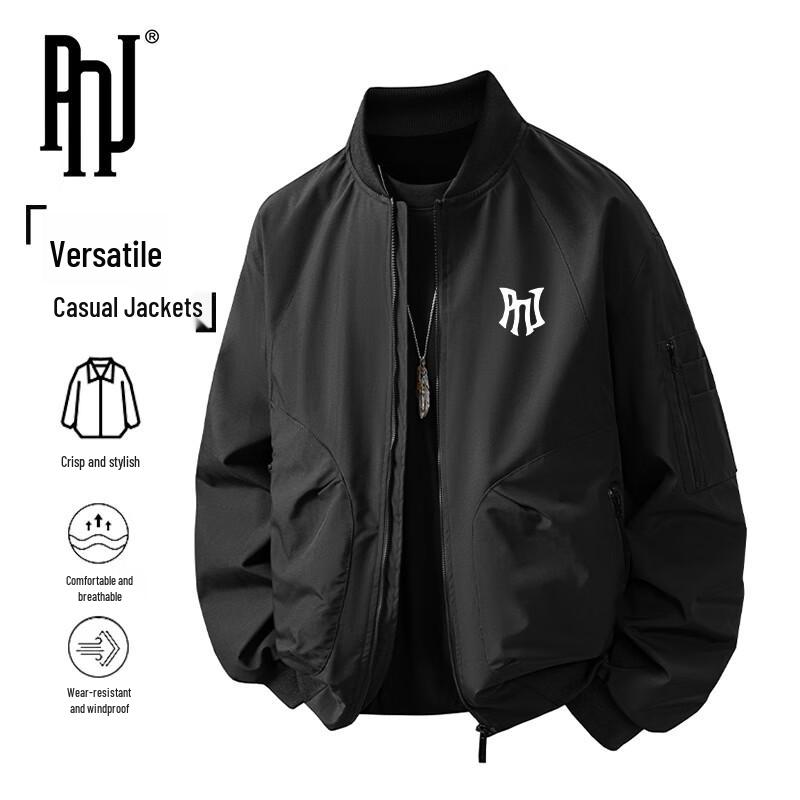 

PNJ Men s Casual Baseball Collar Jacket 3XL