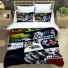 Set da letto stampato Fast & Furious set di biancheria da letto squisito set copripiumino copriletto set da letto lusso regalo di compleanno