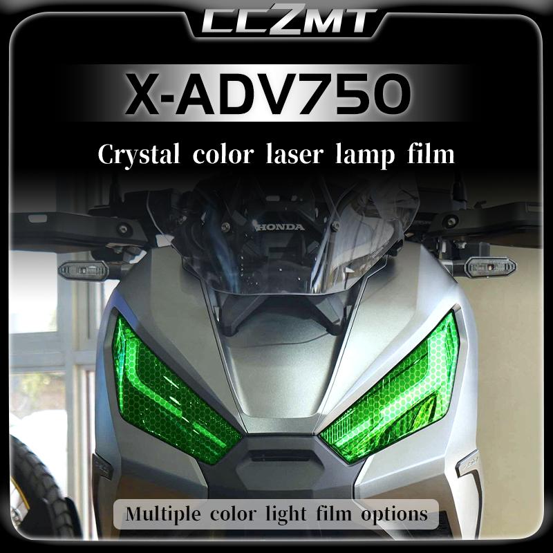 For Honda XADV750 X-ADV750 Xadv750 2021 Motorcycle Headlight Film Tail Light Film Honeycomb Laser Protection Film Modification